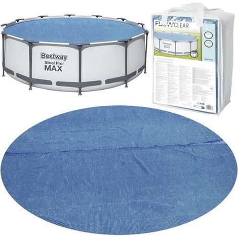 Soltäcke för Pool / Poolskydd - 366cm (1/5)