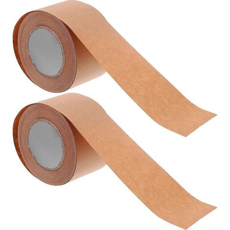 Mehrzweck-Verpackungsklebebandrollen, Mehrzweckklebeband aus Kraftpapier, beschreibbares Versandklebeband – 3000,00 x 5,70 x 0,10 cm (1/3)