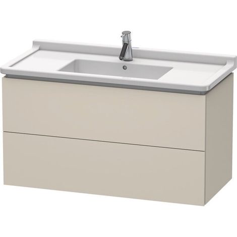 DURAVIT LC626608383 L-Cube WTU blc 1020x469x558 mm, 2 tiroirs (blanc)