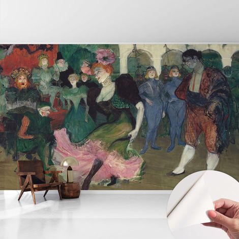 Fotomurale adesivo - Carta da parati adesiva - per la cucina camera da letto per la soggiorno - Danza da ballo 416x254 cm (1/5)