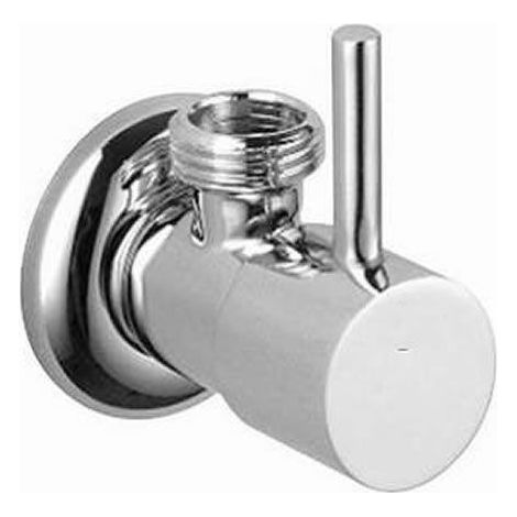 Robinet d'angle PaulGurkes 1/2 pouce x 1/2 pouce en laiton massif chromé
