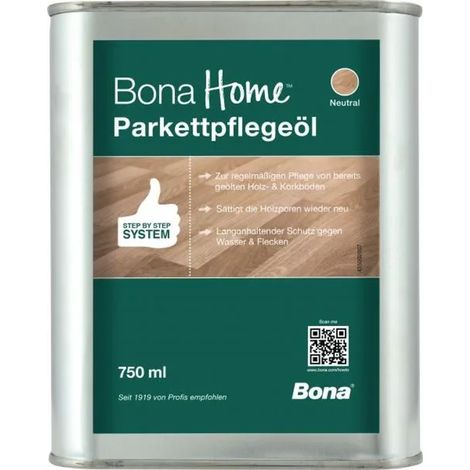 Huile parquet, entretien parquet huilé, nettoyant parquet huilé, 750 ml, neutre (1/5)