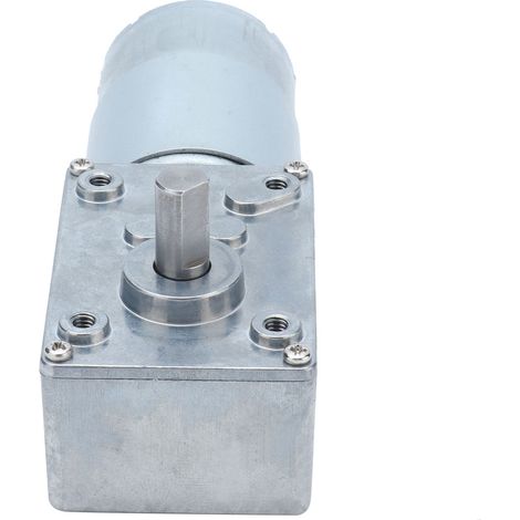Moteur électrique DC 24V 160 tours par minute avec engrenage hélicoïdal, roulements scellés et système de verrouillage automatique pour équipements ménagers