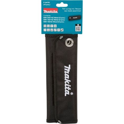 Makita Reciposägeblatt-Set 15 tlg. in Rolltasche