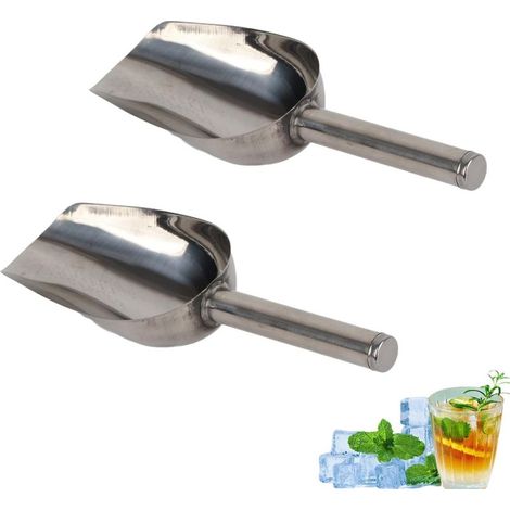 Cuillère à glace en acier inoxydable pour congélateur (1/5)