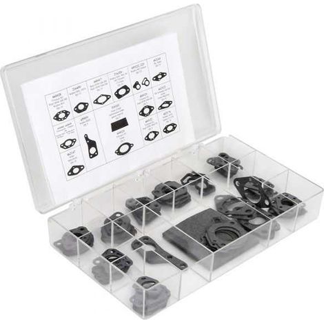 Matijardin – Coffret assortiment membranes carburation 119 pièces – Membranes de remplacement pour moteurs – Performance optimale – Compatible plusieurs marques (1/2)