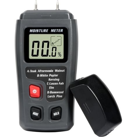 Humidimètre Bois eau humidimètre Portable numérique bois béton testeur de teneur en humidité outils bois hygromètre bois humidimètre(MT10) (1/5)