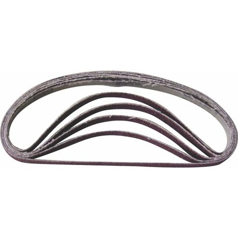 Bandes abrasives 8 mm de large, grain K80