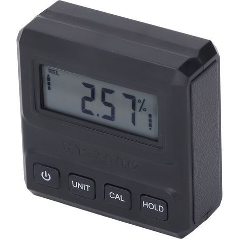 Niveau électronique et rapporteur d'angle portable boîte de niveau numérique mesureur d'angle pour entretien automobile (1/5)