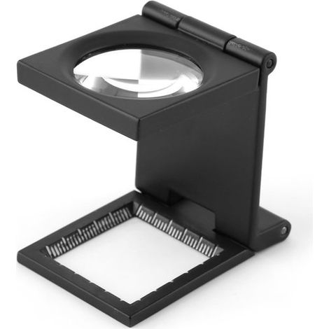 Dailygoods,Lupa contadora de alambre con aumento de 10x,Adecuada para soldar/coser (1/5)