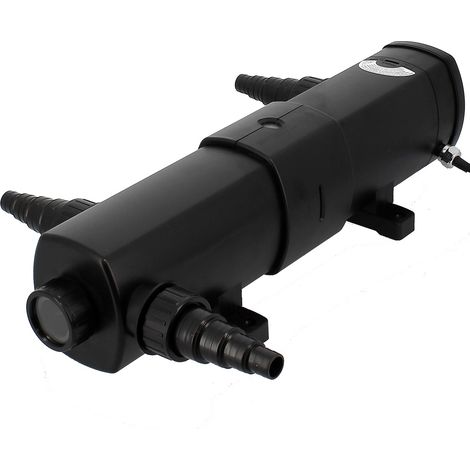 Gt Garden – Stérilisateur clarificateur de bassin 40 W – Lampe UV-C 36 W – Débit 6000 L/h – Volume bassin 45 m3 – IP44