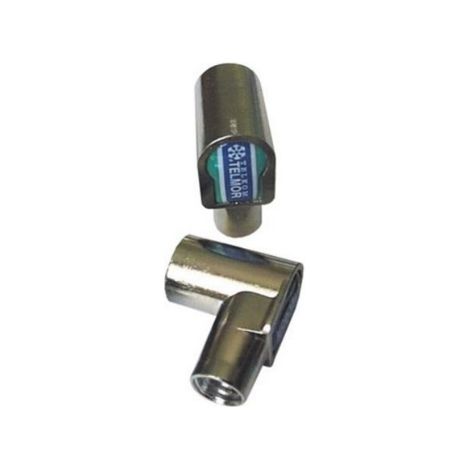 Connettore per antenna metallico angolato a vite di tipo IEC - SS2564-wiec