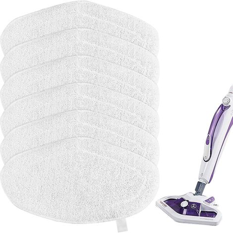 Vadrouilles de Rechange Lavables pour Polti Vaporetto Brosse Vaporforce PAEU0332, Lingettes Reutilisable Pour Brosse PAEU0332 Polti Vaporetto (6) (1/5)