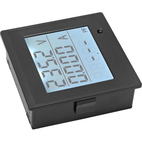 Voltampèremètre numérique AC 80-300V 20A, moniteur de tension courant puissance énergie, panneau de mesure volt ampère watt, multimètre de tableau. (1/5)