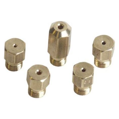 Jeu d'injecteurs gaz naturel (293573-29454) (50272249009) Four, cuisinière ARTHUR MARTIN ELECTROLUX, FAURE, ELECTROLUX, ZANUSSI,