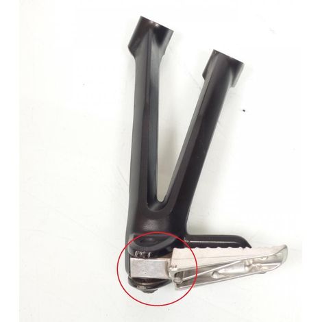 [PRODUIT D'OCCASION] Platine repose pied passager gauche pour Suzuki 600 GSXR (1/3)