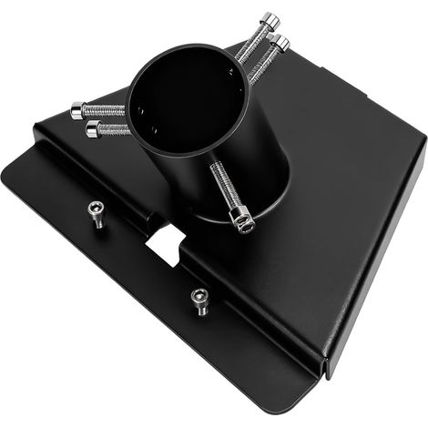 Adaptateur pour Tube Gen 3, Support de Mât, Plaque de Montage, Kit de Montage pour Antenne Standard, Compatible avec Poteaux jusqu'à 5,6 cm (1/5)