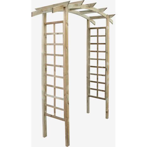 Arche de Jardin en Bois - Forme d'Arc (1/3)