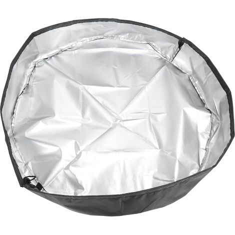 Ice Bath Cover in 420D Oxford Fabric, Resistant to Snow, Rain, Dust, with Drawstring Bottom - Windproof, for Outdoor Ice Bath (1/5)