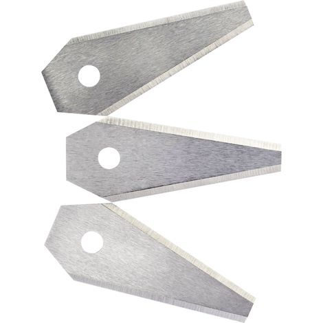 Bosch – Lames pour tondeuse robot Indego – Acier inoxydable affûté – Lot de 3 pièces – Coupe rapide et efficace – F016800321 (1/5)