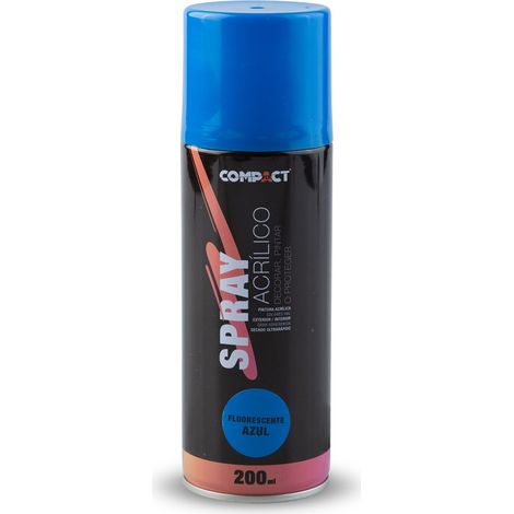 Vernice spray acrilica blu fluorescente 200ml