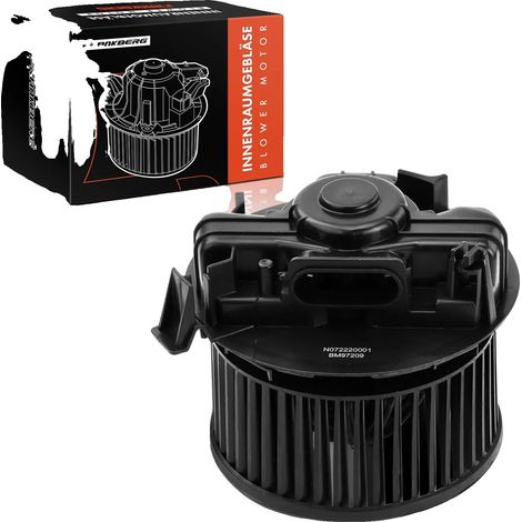 Motor de ventilador, 146 mm de diámetro, 12 V de tensión, 228 W de potencia, 2 contactos de conexión, rotación en sentido antihorario. (1/5)