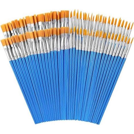 Petits pinceaux, 160 pinceaux en poils de nylon (1/5)