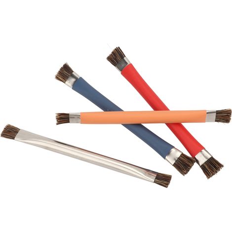 Kit de nettoyage électronique à double tête comprenant 4 brosses antistatiques pour appareils photo à puce. (1/5)