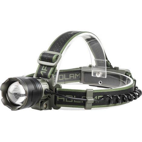 Lampe frontale LED ultra puissante, rechargeable avec 4 modes, 1 500 mAh, USB-C, étanche, légère, idéale pour le camping, la randonnée et la pêche. (1/5)