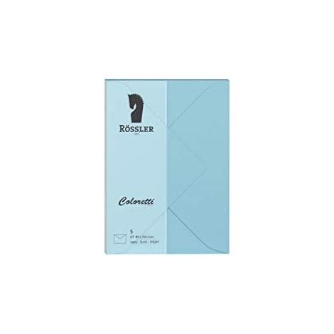 Enveloppe c7 coloretti 5 unités bleu ciel (1/3)