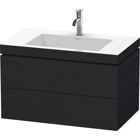 Duravit L-Cube c-bonded Set wandhängend, 2 Schubkästen, ohne