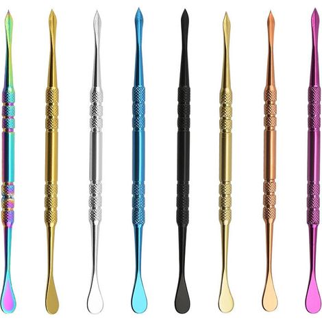 Lot de 6 cuillères à sculpter en acier inoxydable pour sculpture sur cire 11,9 cm (1/3)