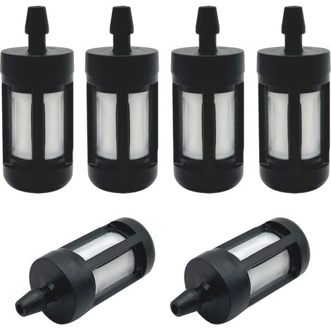 Kit di filtri carburante di ricambio da 6 pezzi per motori Stihl di piccola cilindrata, adatto anche per tosaerba. (1/3)