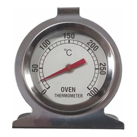 Termómetro para horno de acero inoxidable 300°C