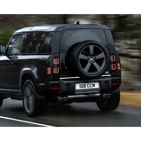 Land Rover Defender - Rivestimento del cofano del bagagliaio CROMATO (1/3)