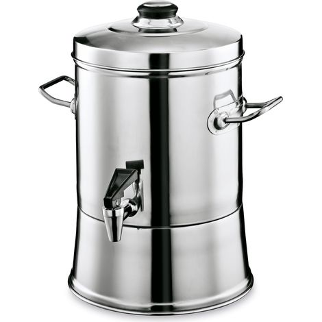 Distributeur de boissons en Acier au nickel-chrome 6 L H 350 mm Ø 200 mm - Was Germany