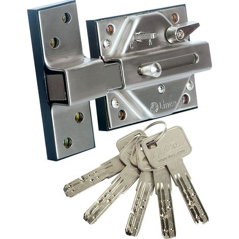 Serrure Haute Securite 7930r Finition Chrome Mat 97930rcm Lince - LINCE (1/2)