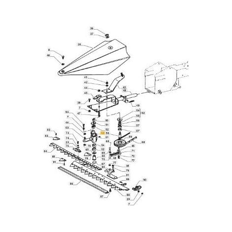 ORIGINAL STIGA PIVOT – 1483-2366-01