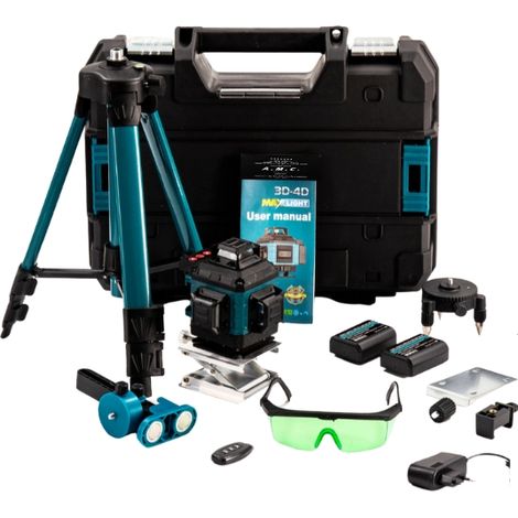 Livella Laser Tracciatore Autolivellante 4D 16 Linee 360° Raggio Verde (1/5)
