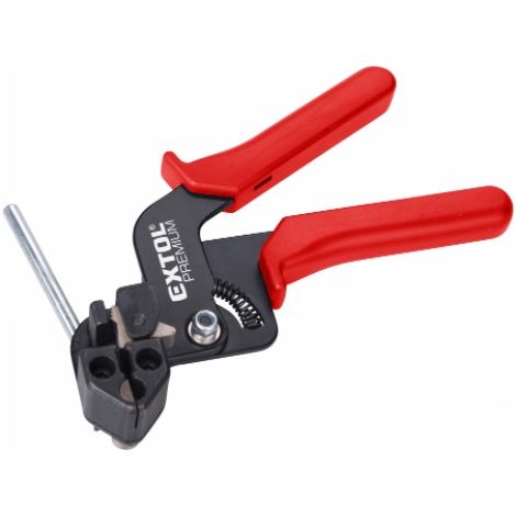 Alicates Extol Premium para bridas de acero inoxidable, hasta un ancho máximo de 12 mm 8856201