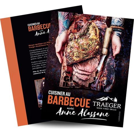 Livre de recettes Cuisiner au barbecue Traeger avec Anne Alassane (1/2)