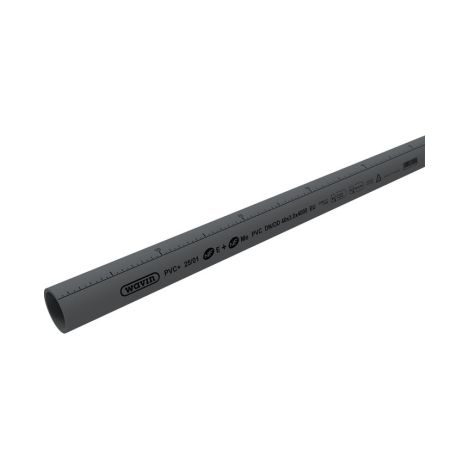 ablaufrohr wavin 3040441 pvc 80 mm 4 m