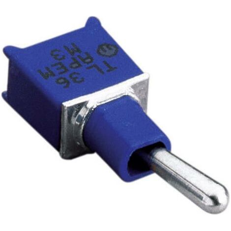 Interrupteur à levier 1 x On/On APEM TL36W010400 48 V DC/AC 0.5 A à accrochage 1 pc(s) (1/3)