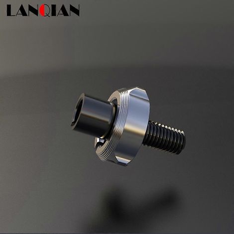 Aplicable a M8 1.25/M10 1.5 Para 125/200/250/300/690/790/890 DUKE Accesorios universales CNC Tornillo de ajuste del cable del embrague para motocicletas (M10 Gris) (1/5)