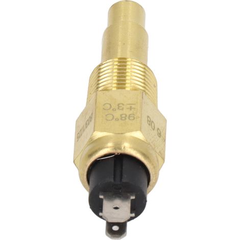 Capteur de température d'eau en alliage d'aluminium, capteur de température d'eau/carburant stable, remplacement pour VDO NPT3/8 6-24V 3W NPT3/8