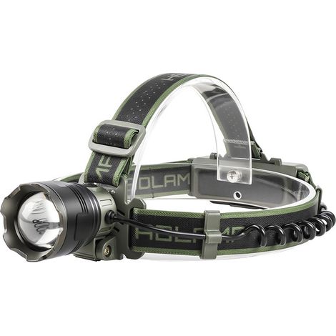 Lampe frontale LED ultra puissante, rechargeable avec 4 modes, 1 500 mAh, USB-C, étanche, légère, idéale pour le camping, la randonnée et la pêche. (1/5)