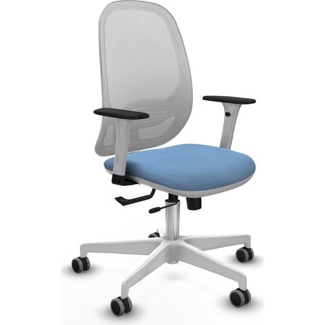 Silla de oficina piqueras y crespo Cilanco blanco ruedas 65 mm (1/2)
