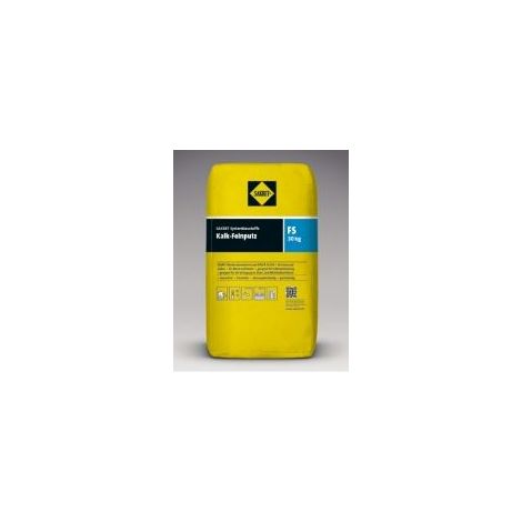 SAKRET Kalk-Feinputz weiß, 30 kg Putz