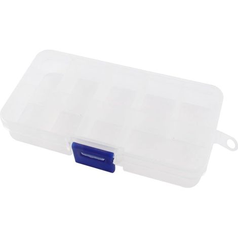 Carte d'approvisionnement Boîte de rangement pour appareils électroniques en plastique transparent à (1/2)