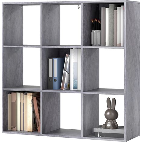NineCube Storage Shelf Marble Grey (1/5)